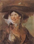 HOGARTH, William The Shrimp Girl oil painting reproduction